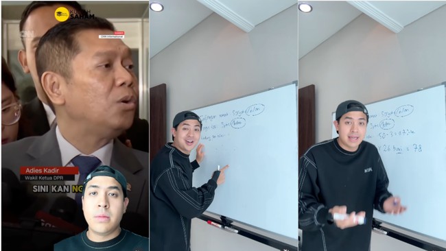 Viral! Jerome Polin Bongkar Hitungan Salah Tunjangan Rumah DPR Rp 50 Juta