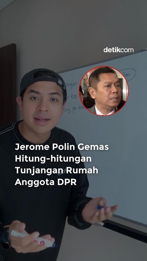 Video: Jerome Polin Gemas Hitung-hitungan Tunjangan Rumah Anggota DPR