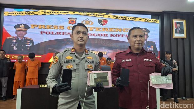 Kasat Reskrim Polresta Bogor Kota Aji Riznaldi (M Sholihin/detikcom)