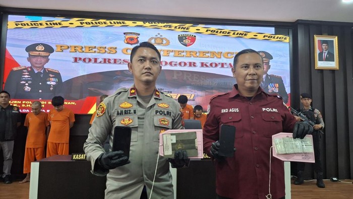 Komplotan Copet Dibekuk Polresta Bogor Raup Ratusan Juta Harta Korban