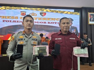 Komplotan Copet Dibekuk Polresta Bogor Raup Ratusan Juta Harta Korban