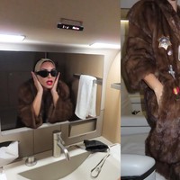 Menurut Dr. Anil Shah, dokter bedah plastik wajah bersertifikat di New York dan Chicago, penggunaan face wrap tidak dapat memberikan hasil permanen dan hanya membuang uang.  Foto: dok. Instagram @kimkardashian