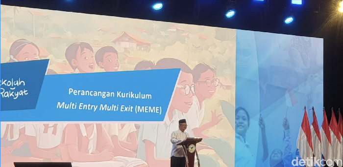 Mendikdasmen Muti soal kurikulum Sekolah Rakyat