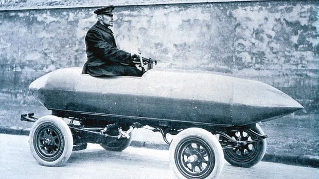 Mobil listrik di masa dulu.
