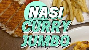 Video: Sedapnya Nasi Kari Jepang Porsi Jumbo dari Singapura