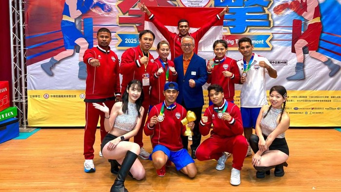 Timnas Tinju Indonesia mencetak prestasi membanggakan pada debut internasionalnya di Taipei City Cup International Boxing Tournament 2025 yang berlangsung pada 19–21 Agustus 2025.