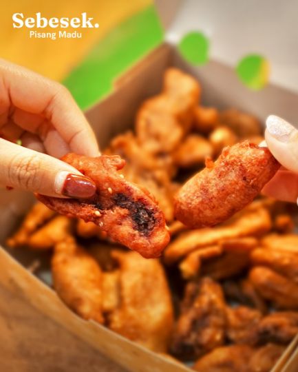 Pisang goreng madu