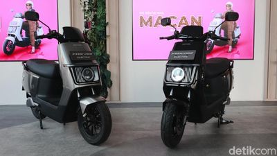 Tampang Motor Listrik Polytron Fox 200 yang Harganya Cuma Rp 11 Jutaan