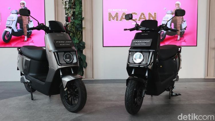Tampang Motor Listrik Polytron Fox 200 yang Harganya Cuma Rp 11 Jutaan