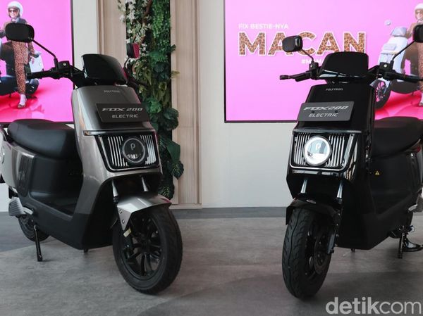 Tampang Motor Listrik Polytron Fox 200 yang Harganya Cuma Rp 11 Jutaan