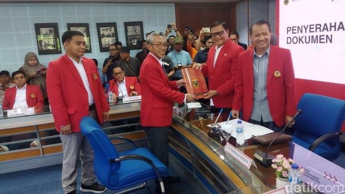 Prof Budu resmi mendaftar sebagai bakal calon pada pemilihan rektor Unhas 2026-2030.