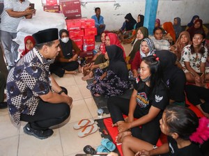 Pemprov Jateng Beri Bantuan Rp 180 Juta ke Korban Kebakaran Sumur Minyak