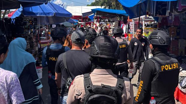 Tim RAGA Polres Kuansing patroli mobile demi kelancaran Pacu Jalur
