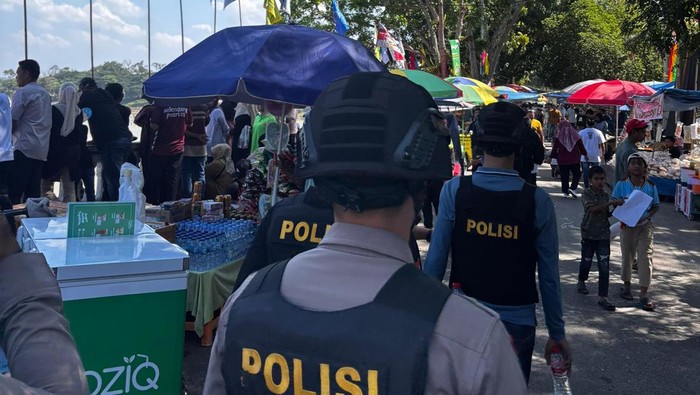 Tim RAGA Polres Kuansing patroli mobile demi kelancaran Pacu Jalur