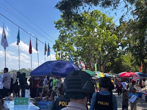 Tim RAGA Polres Kuansing Patroli Mobile Demi Kelancaran Pacu Jalur