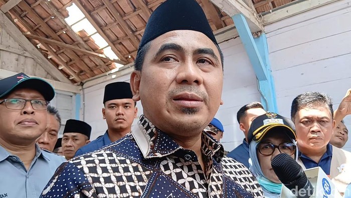 Wagub Jateng Taj Yasin Maimoen saat kunjungan kerja di Blora, Jumat (22/8/2025).
