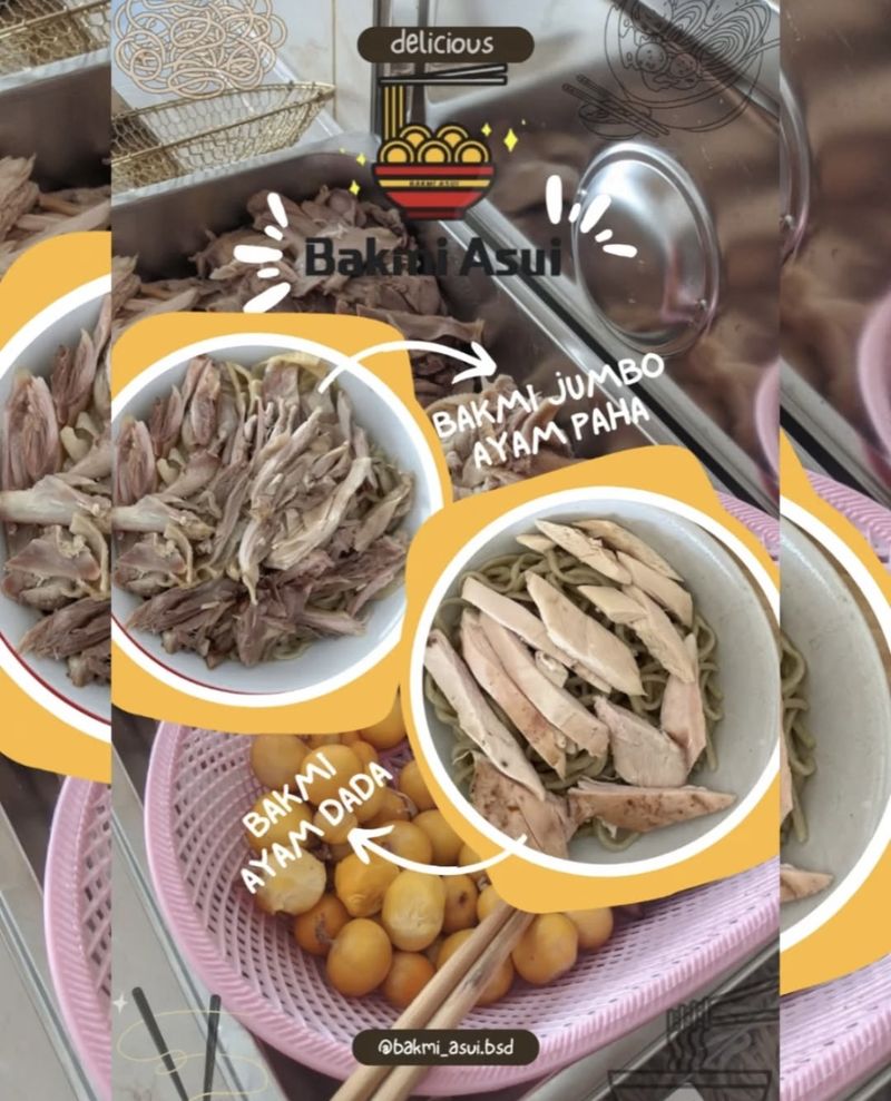 Bakmi halal di Serpong