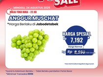 Hidup Sehat Makan Buah, Belinya di Transmart Full Day Sale