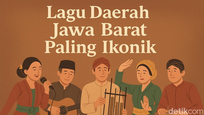 Ilustrasi Lagu Daerah Jawa Barat. (dibuat dengan teknologi AI)