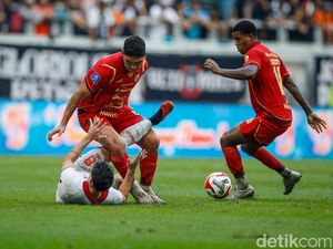 Persija Jakarta Imbang Melawan Malut United 1-1