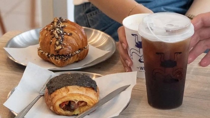 Kedai kopi di Fresh Market Bintaro