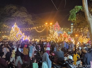 Ribuan Warga Hadiri Pergelaran Musik Daul di Pamekasan
