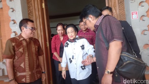 Ketua Umum PDI Perjuangan, Megawati Soekarnoputri, berkesempatan hadir di Singaraja menjelang penutupan Buleleng Festival (Bulfest), Sabtu (23/8/2025).
