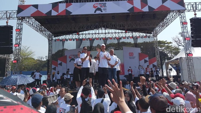Ketua Umum PSI Kaesang Pangarep ikuti Gajayana Jalan Tahes