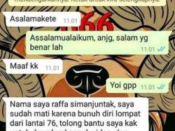 Kumpulan Chat Cringe Lucu Netizen, Bikin Ngakak Sampai Geli