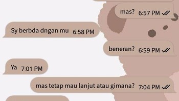 Urusan beda agama... Foto: X.com