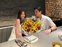 Maudy Effrosina Berbunga-bunga Terus Selama dengan Fadly Faisal