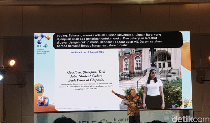 Pakar pendidikan Iwan Syahril di IFLS 2025