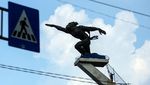 Patung Dirgantara Pancoran Jalani Konservasi Tiang Penopang