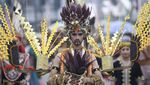 Kreasi dan Tradisi Bersatu di Karnaval Budaya Nusantara 2025 Samarinda