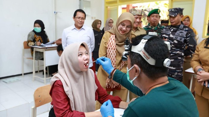Pemeriksaan kesehatan gratis di Banyuwangi