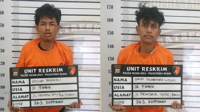 Pencurian sepeda motor di Medan