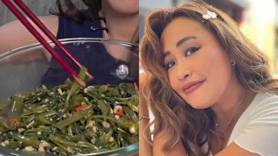 Penampakan Kangkung dan Capcay Rp 150 Ribu ala Pinkan Mambo