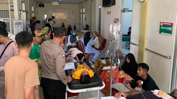 Puluhan warga keracunan usai santap makanan acara syukuran di Sukabumi