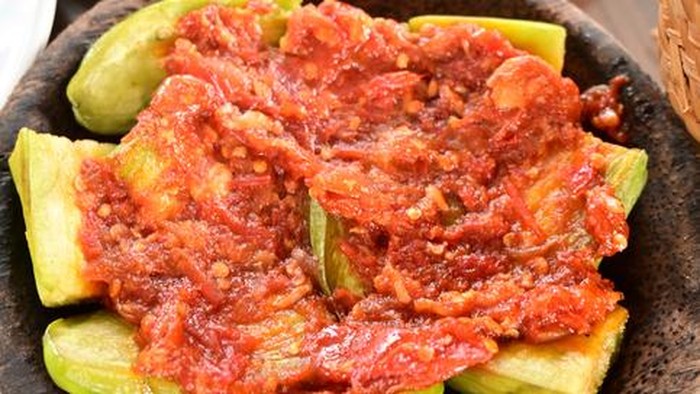 resep sambal terong yang pedas nagih