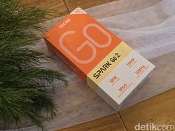 Wujud Tecno Spark Go 2, HP Harga Rp 900 Ribuan Mirip S25 Edge