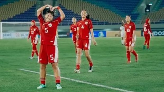 Timnas Putri Indonesia U-16 di Piala AFF Wanita U-16 2025.
