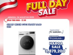 Hemat Banget! Mesin Cuci Front Load 7KG Diskon Gede-gedean di Transmart