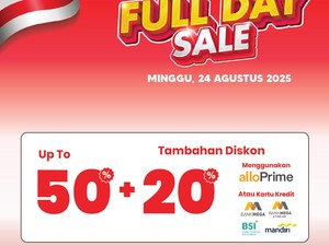 Hari Ini Serbu Transmart Full Day Sale! Pesta Diskon Aneka Produk 50% + 20%