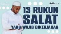13 Rukun Salat yang Wajib Dikerjakan