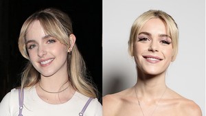 Ini potret McKenna Grace dan Kiernan Shipka. Bintang Ghostbusters: Frozen Empire ini terlihat mirip banget sama bintang Chilling Adventures of Sabrina, serial televisi yang tayang di Netflix. Foto: Istimewa