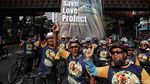 Aktivis dan Komunitas Sepeda Ajak Publik Selamatkan Orangutan
