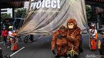 Aktivis dan Komunitas Sepeda Ajak Publik Selamatkan Orangutan