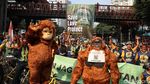 Aktivis dan Komunitas Sepeda Ajak Publik Selamatkan Orangutan