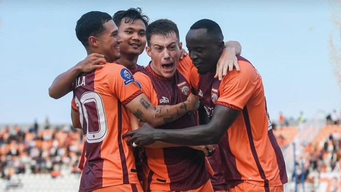 Borneo FC menang 3-1 atas Persijap Jepara di Super League 2-25/2026.