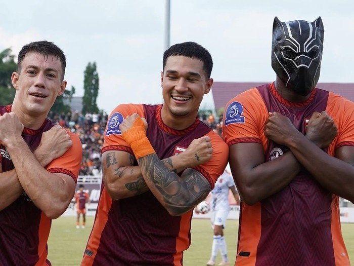 Selebrasi Borneo FC vs Persijap 2-0.
